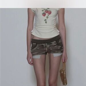 Women's Camo Athletic Shorts